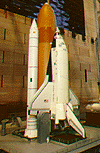 Space Shuttle, 1:15 scale model